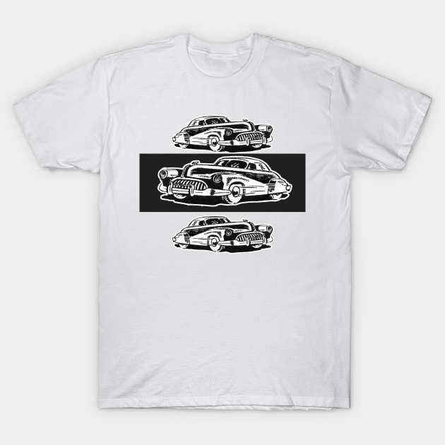 Old cars T-Shirt by Marccelus